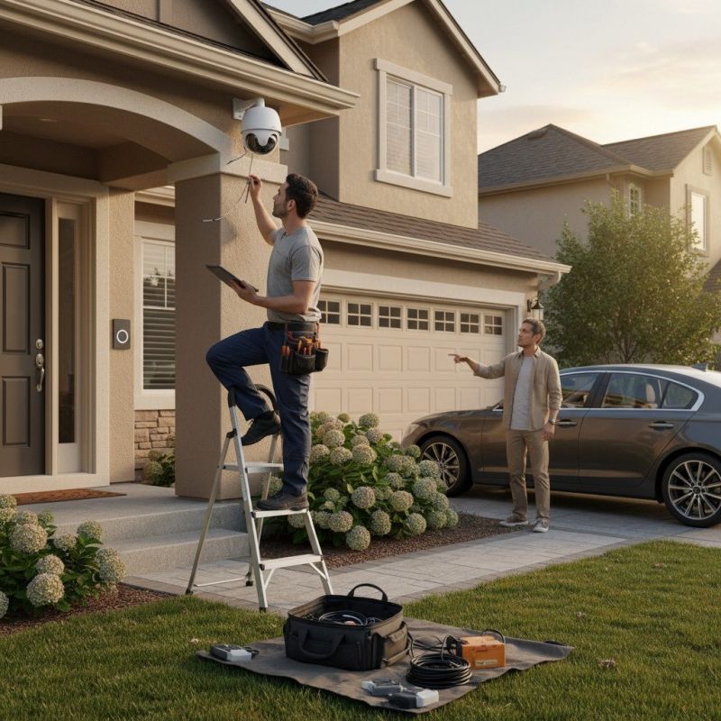 Local Security Camera Maintenance pros at work